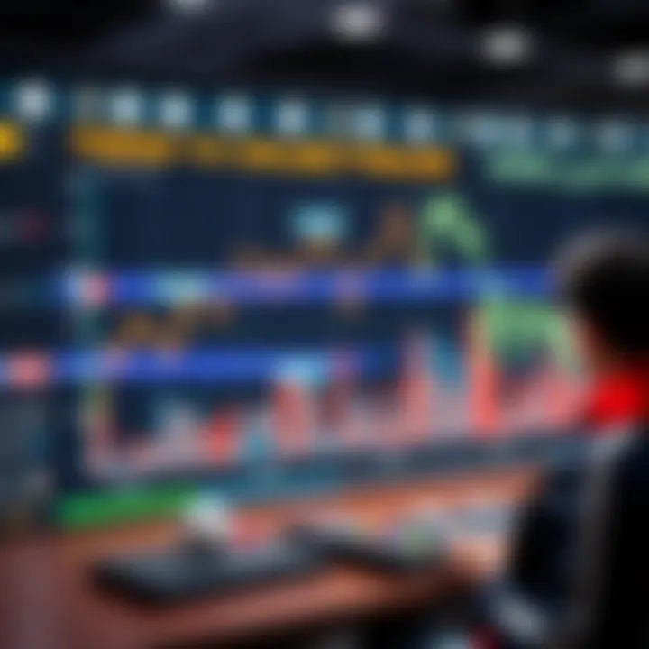 Visual representation of betting trends over time
