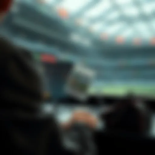 Secure Betting Application Illustration of a secure betting application interface