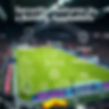 Security Features in Soccer Betting Applications Graphic illustrating security features of betting apps