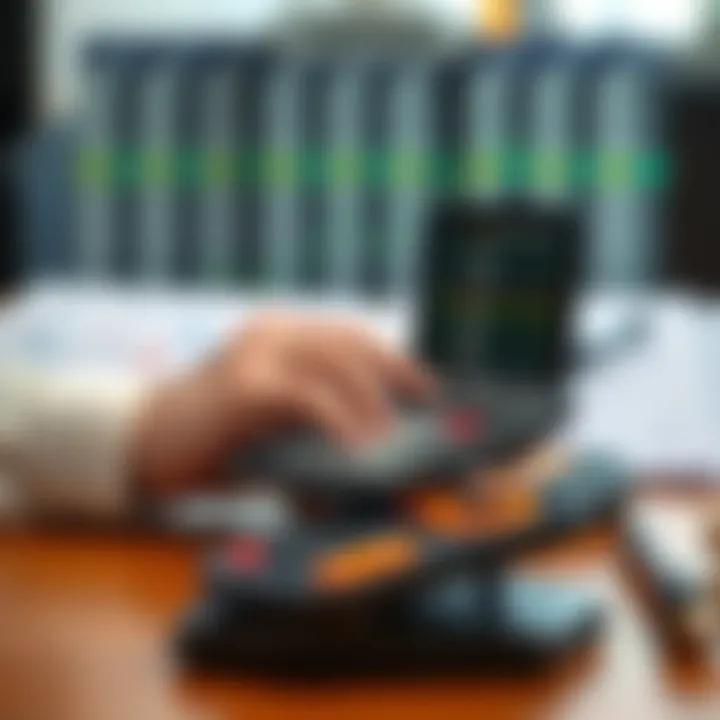 Applying betting strategies with a calculator