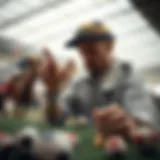 Conceptual illustration of betting risks