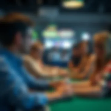 Community Interaction in Online Bingo A community of players interacting in a lively online bingo chat room.