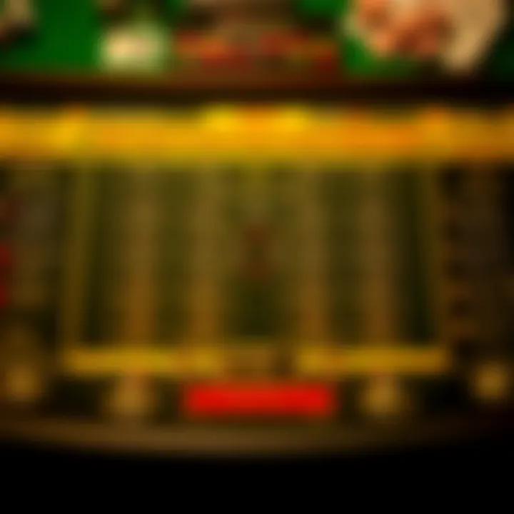 An intricate strategy chart for mastering online blackjack gameplay.