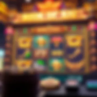 Visual representation of Book of Ra Deluxe gameplay mechanics