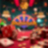 Visual representation of different casino bonuses