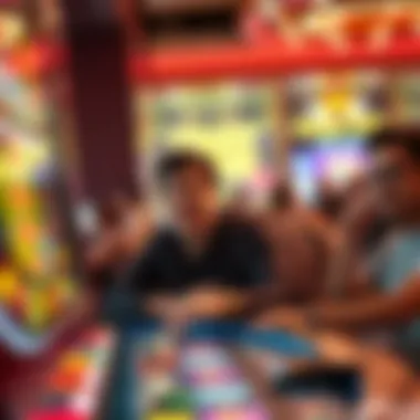 Illustration of players enjoying the thrilling experience of Crazy Time in an online casino setting.