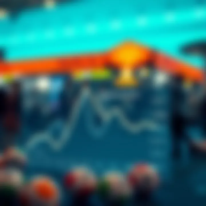 Graph illustrating statistical trends in Croatian lottery wins