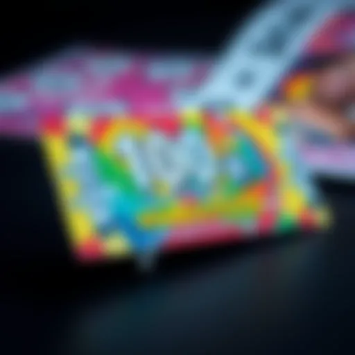 Croatian lottery ticket showcasing vibrant colors and symbols