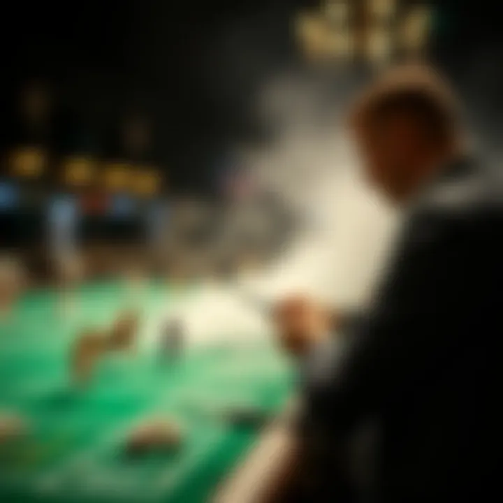 Visual representation of strategic betting techniques