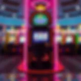 Illustration of the latest evolution in slot gaming technology