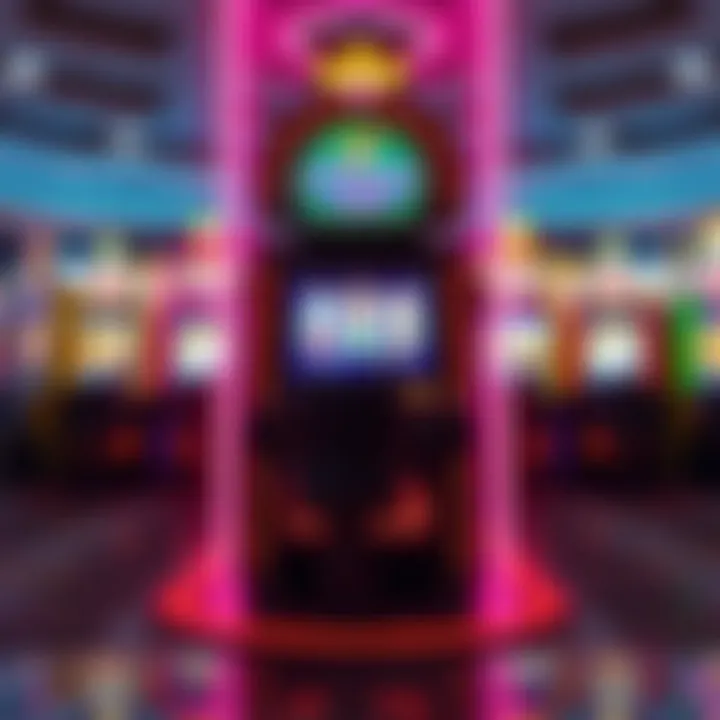 Illustration of the latest evolution in slot gaming technology