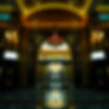 Entrance of a luxurious casino in the Philippines