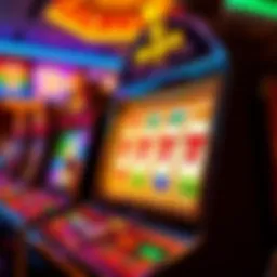 Vibrant depiction of the Fire Joker slot machine in action