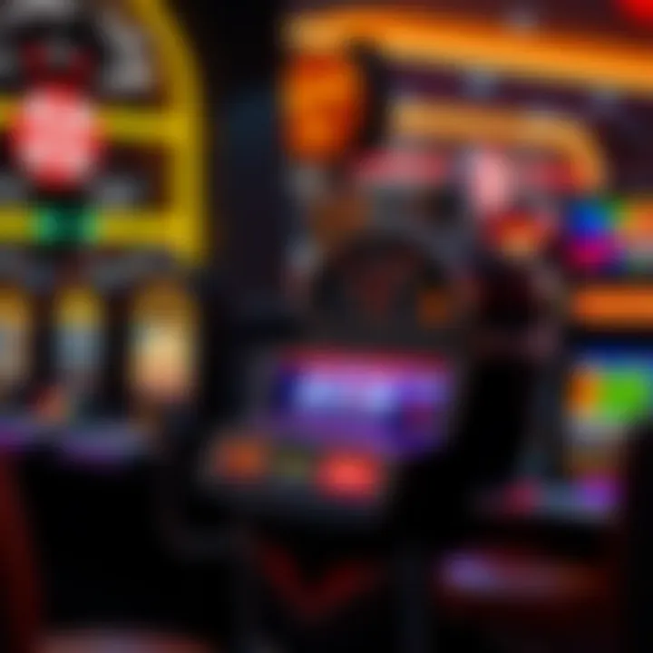 A historical timeline showcasing the evolution of poker machines