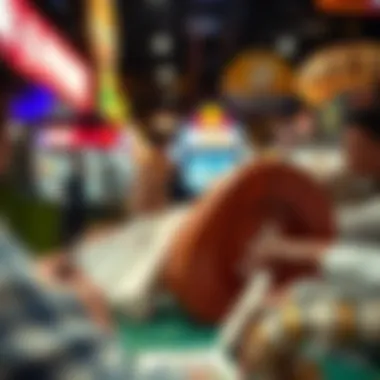 Diverse Forms of Gambling in Korea Visual representation of various gambling forms in Korea