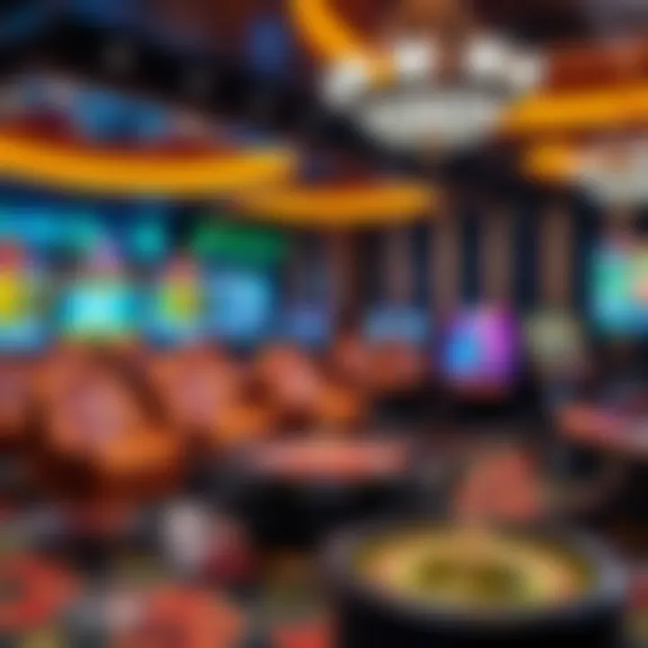 Wide variety of live casino games available