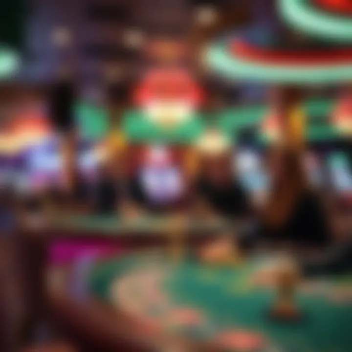 User experience in live casino environment