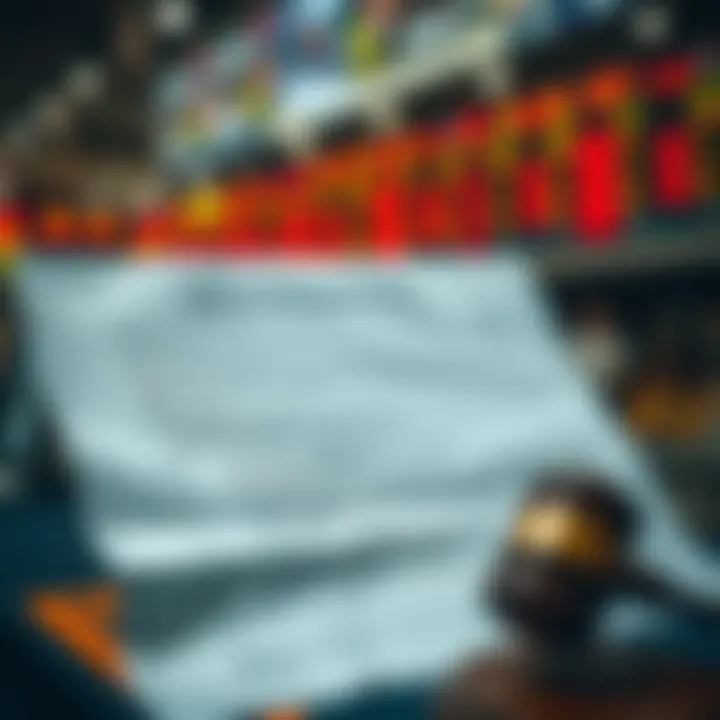 Legal documents illustrating sports betting regulations