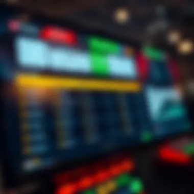 A close-up of a digital betting interface highlighting user-friendly features