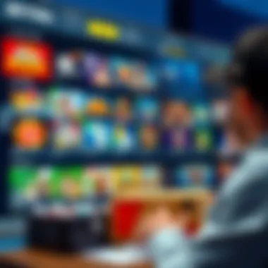 An engaging online betting interface showcasing diverse game options.