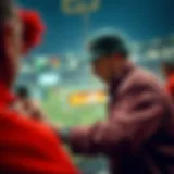 A digital representation of various betting strategies in action.