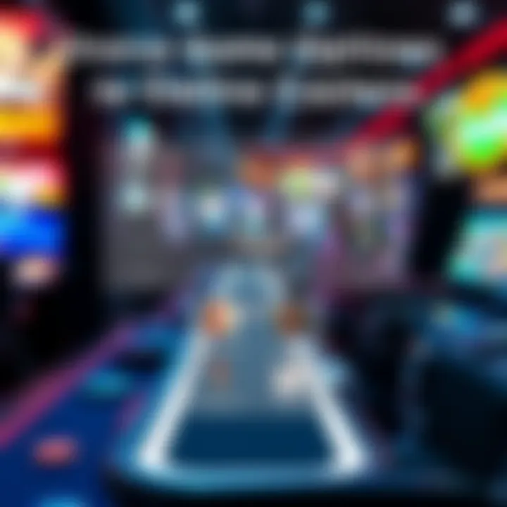 Diverse Game Options in Online Casinos An infographic illustrating various online casino game options available