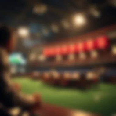 A secure online betting environment visualization