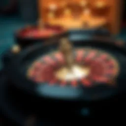 Visual representation of roulette wheel