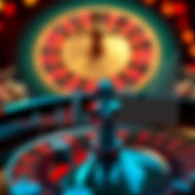 Graph showing statistical analysis of roulette outcomes