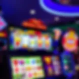 Vibrant online slot game display