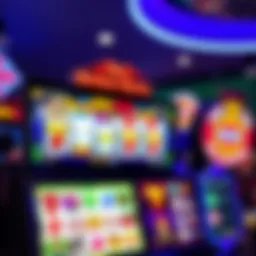 Vibrant online slot game display