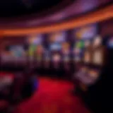 A historical timeline illustrating the evolution of slot games