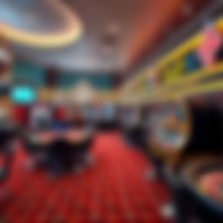 Evolution of Casino History An artistic representation of the evolution of casino history