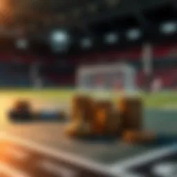 Visual representation of probability calculations