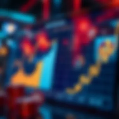 An analytical graph displaying statistical data of slot game performance