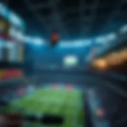Dynamic betting landscape with real-time statistics