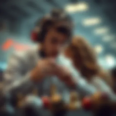 Illustration depicting betting strategies