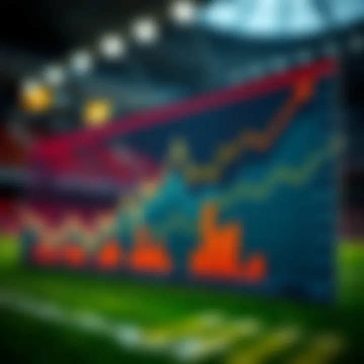 Graph showing statistical analysis