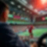Dynamic representation of sports betting trends