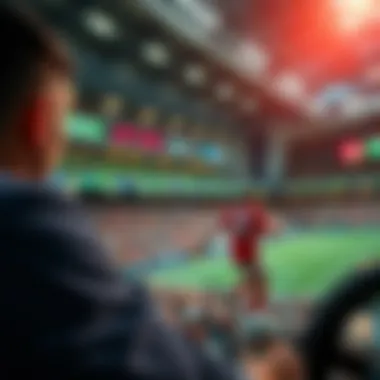 Dynamic representation of sports betting trends