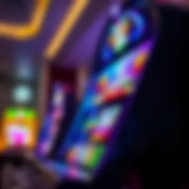 A modern video slot machine with vibrant graphics