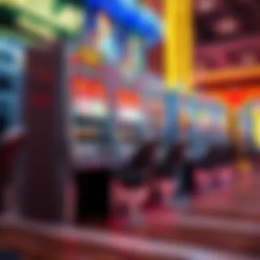 Modern digital slot machine with vibrant graphics