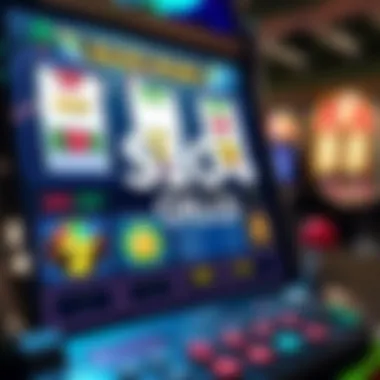 A detailed infographic showing slot machine odds and statistics