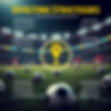 Effective Betting Strategies for Soccer Enthusiasts Infographic showcasing betting strategies for soccer