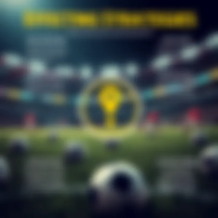 Effective Betting Strategies for Soccer Enthusiasts Infographic showcasing betting strategies for soccer