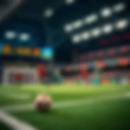 Visual representation of sports betting platforms