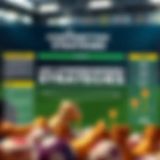 A detailed infographic on betting strategies