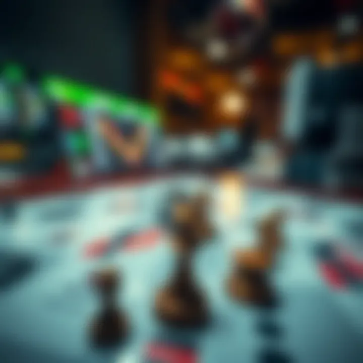 A strategic board reflecting analytical thinking in betting.