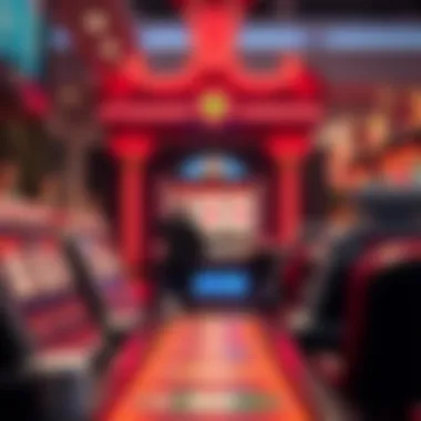 An artistic representation of strategic betting in free slot games