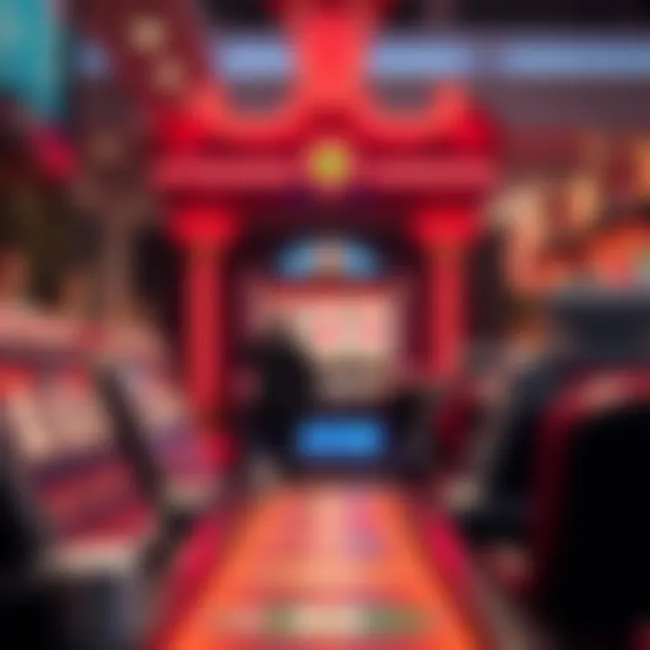 An artistic representation of strategic betting in free slot games